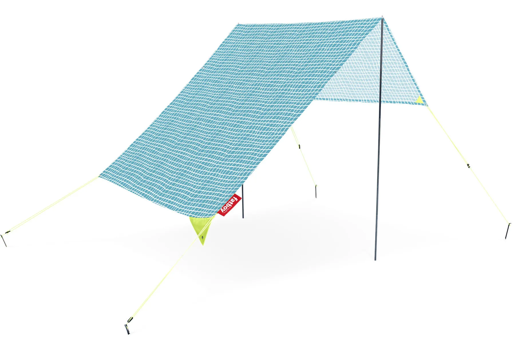 Fatboy Miasun Tente de plage portable, bleu, 330x190x140 cm
