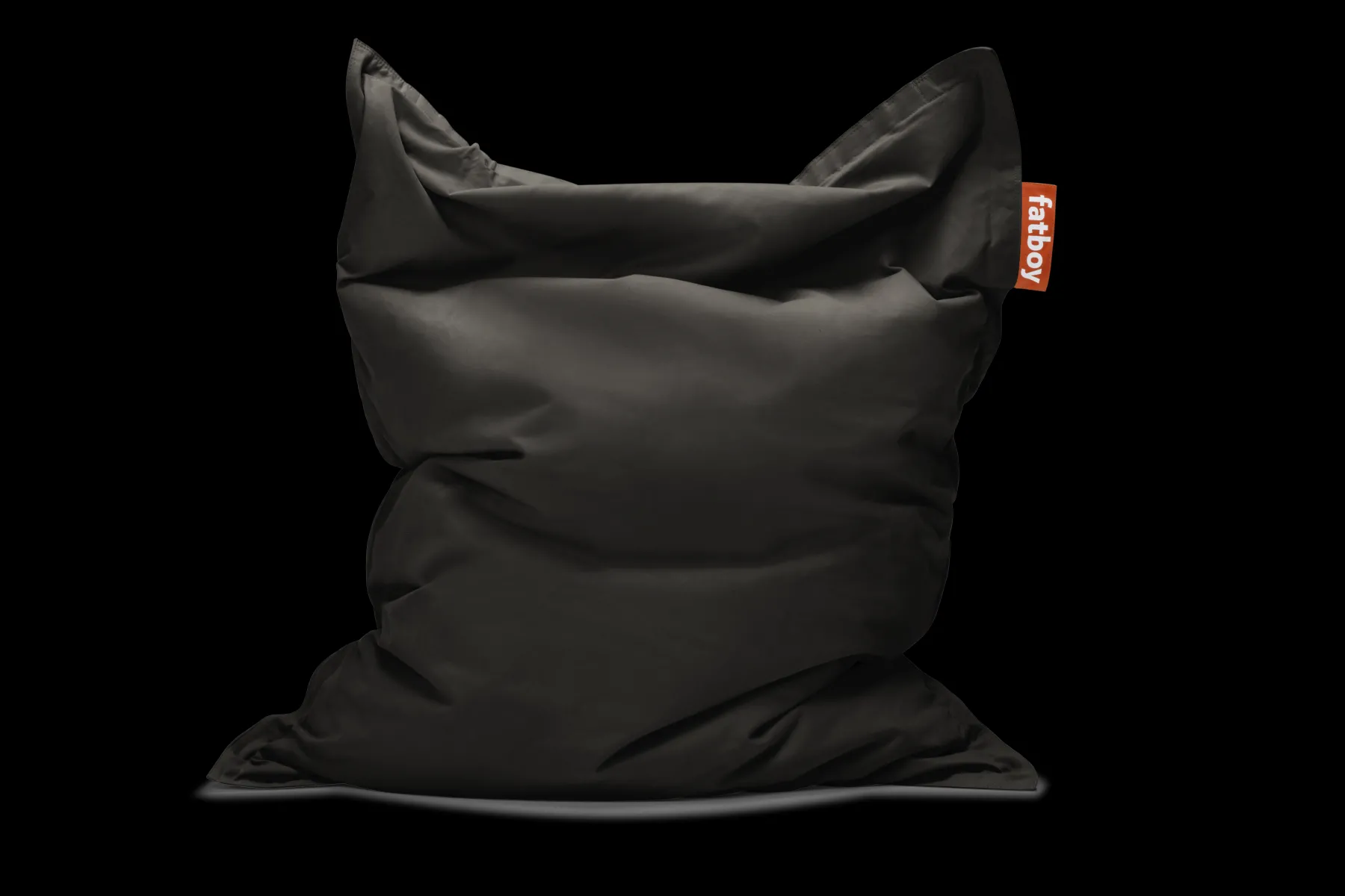 Fatboy Original Canvas Pouf d'intérieur, black, 140x180 cm