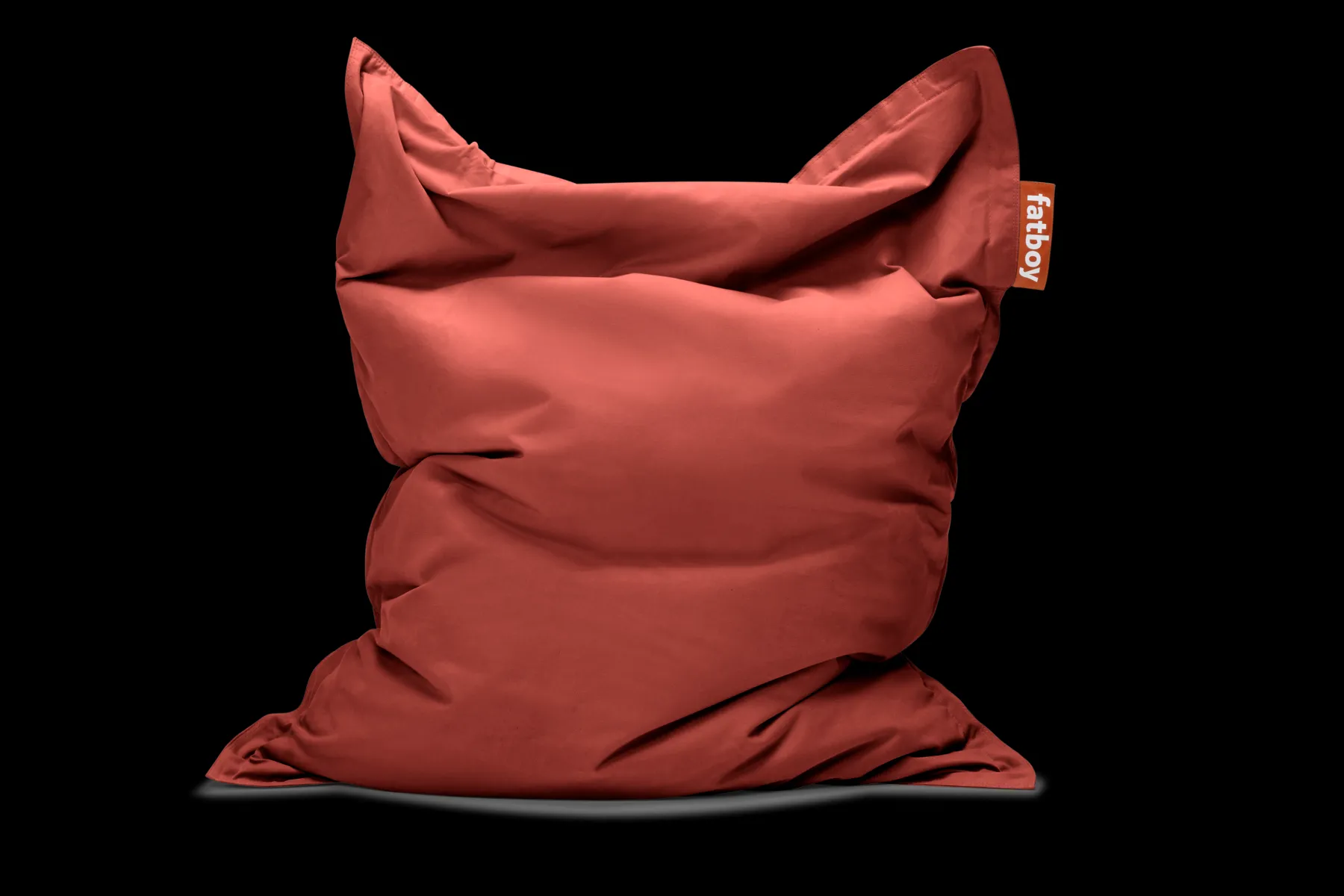 Fatboy Original Canvas Pouf d'intérieur, rouge, 140x180 cm