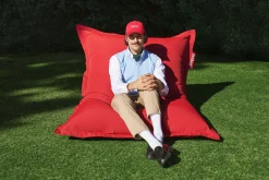 Fatboy Original Outdoor Pouf d'extérieur, rouge, 134x180 cm