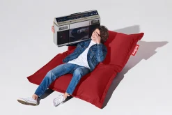 Fatboy Original Outdoor Pouf d'extérieur, rouge, 134x180 cm