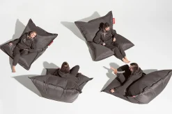 Fatboy Original Pouf d'intérieur, gris, 140x180 cm