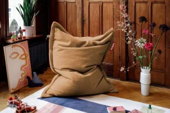 Fatboy Original Slim Teddy Pouf teddy, marron, 155x120 cm