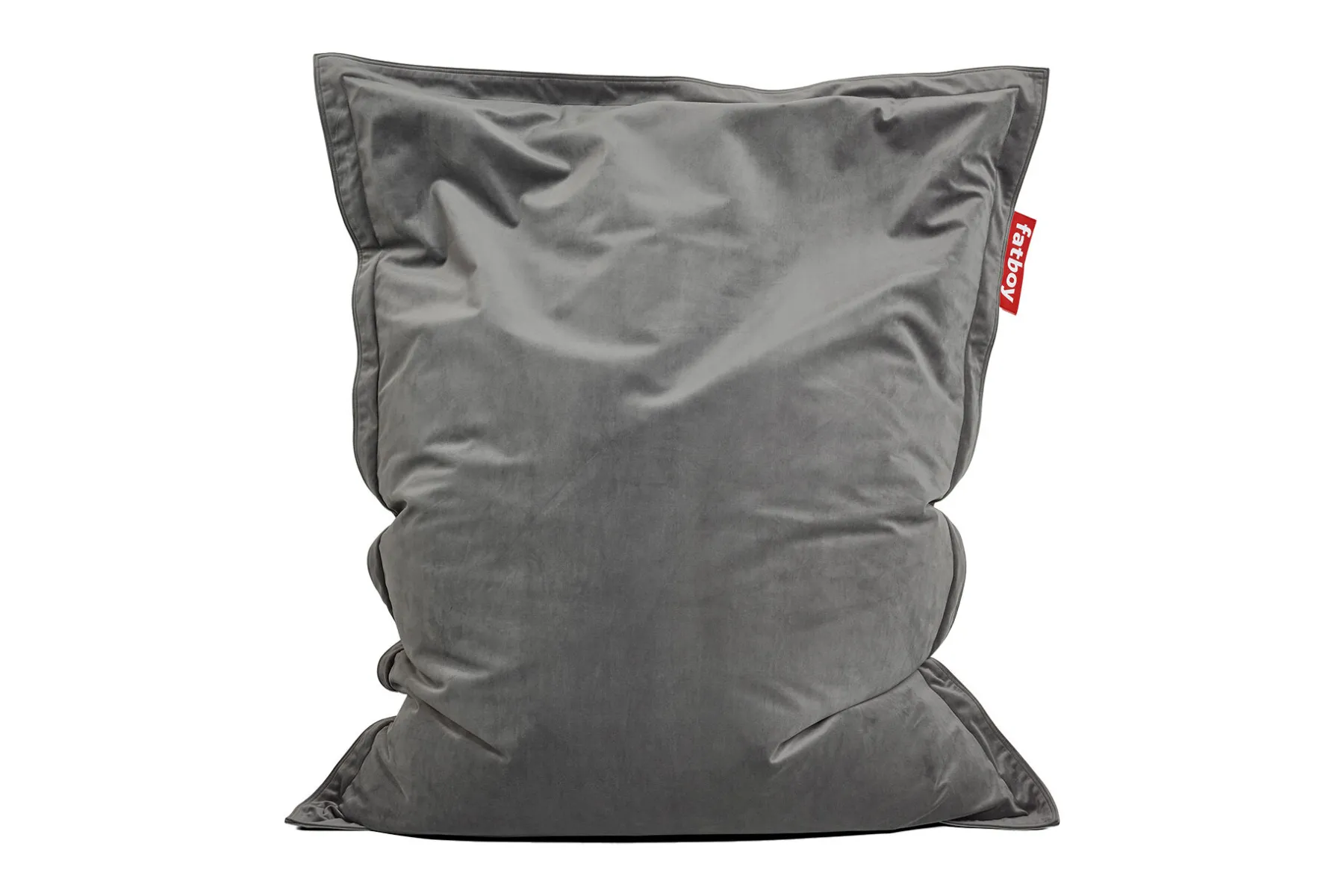 Fatboy Original Slim Velvet Pouf en velours, marron, 120x155 cm