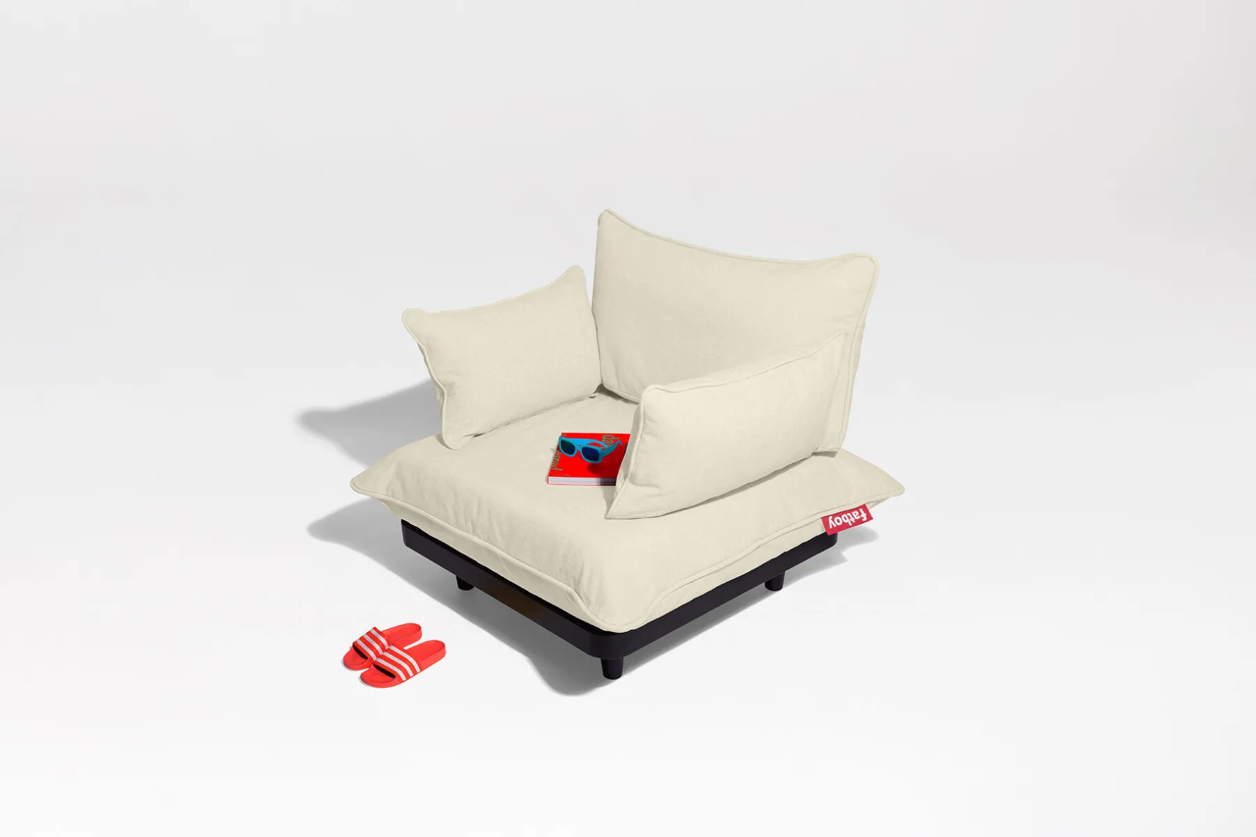 Fatboy Paletti Armrest Set Paletti accoudoirs, beige, 69x40 cm