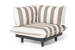 Fatboy Paletti Corner Seat Fauteuil d’angle modulaire, marron, 100x100x90 cm