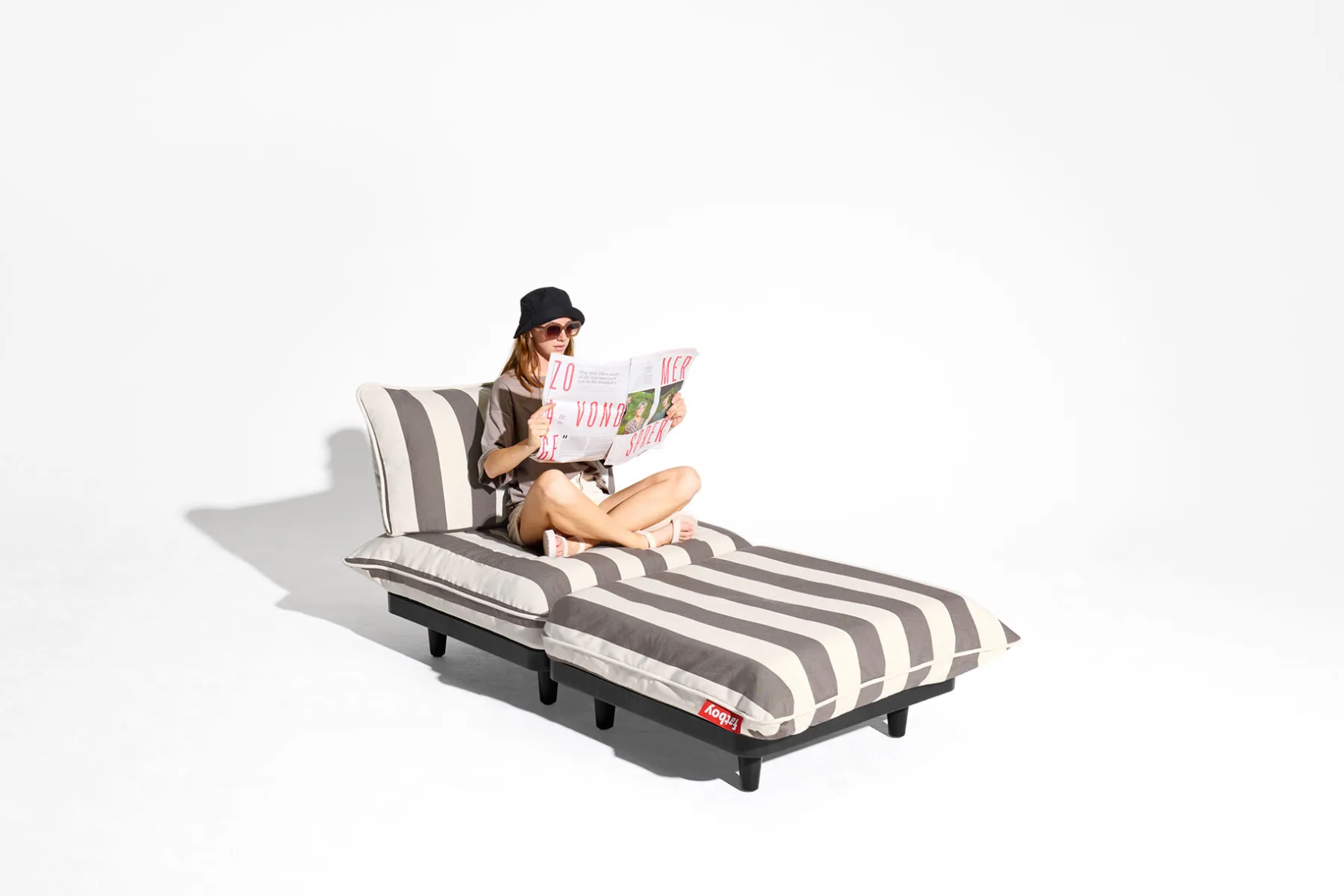 Fatboy Paletti Lounge Chair Fauteuil lounge modulaire d’extérieur, 100x100x90 cm