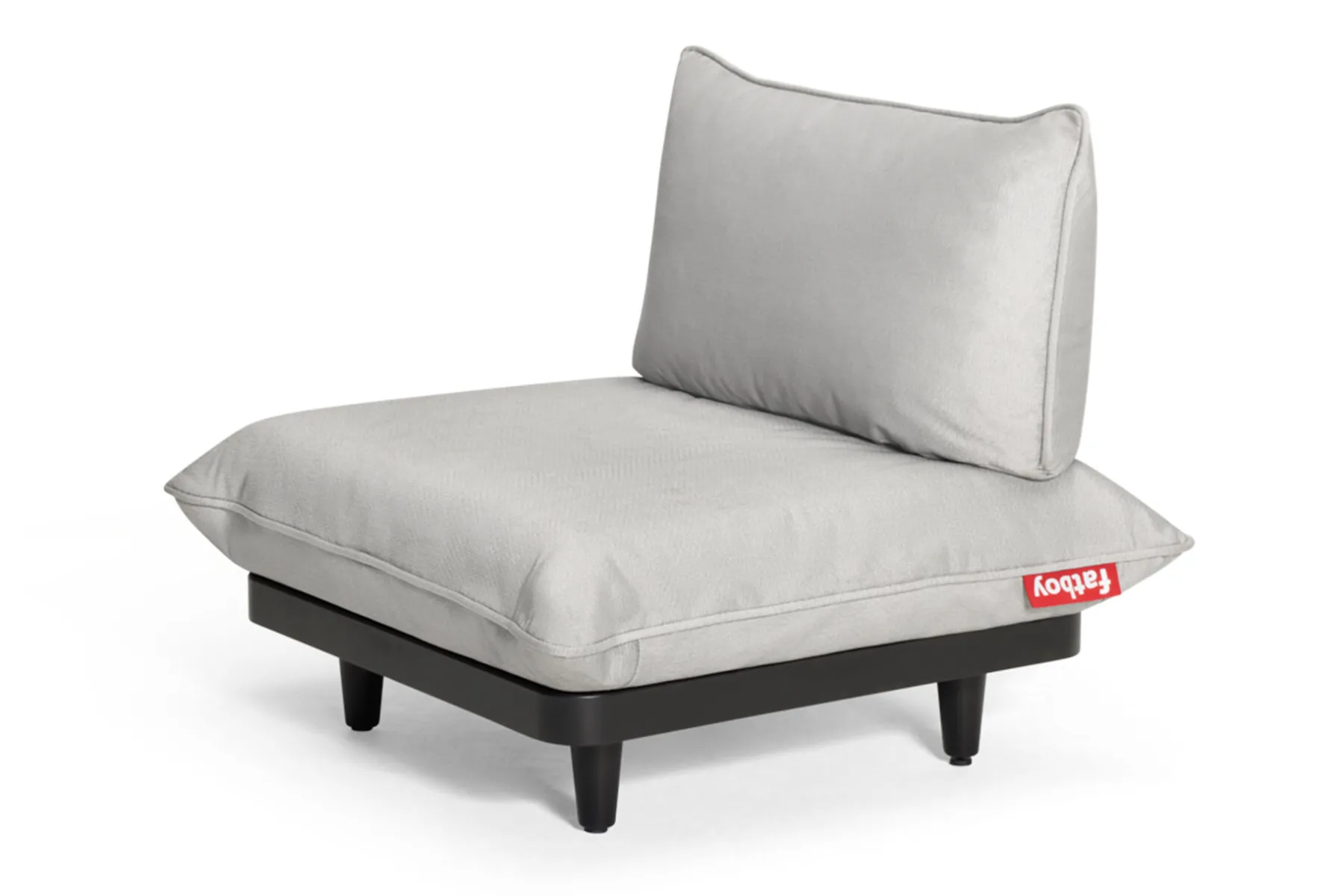 Fatboy Paletti Seat Royal Canapé modulable, gris, 100x100x90 cm