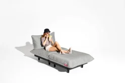 Fatboy Paletti Seat Royal Canapé modulable, gris, 100x100x90 cm
