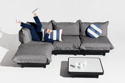 Fatboy Paletti Set Large + Table Ensemble lounge d’extérieur modulaire, 280x190x90 cm