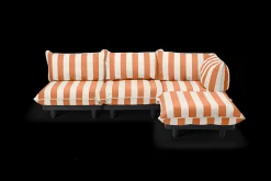 Fatboy Paletti Set Large Ensemble lounge d’extérieur modulaire, 280x190x90 cm