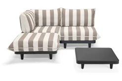 Fatboy Paletti Set Medium + Table Ensemble lounge d’extérieur modulaire, 190x190x90 cm