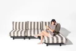 Fatboy Paletti Set Medium + Table Ensemble lounge d’extérieur modulaire, 190x190x90 cm