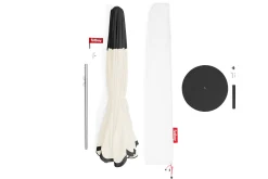 Fatboy Pensol + Base Black Parasol avec pied, 350x350x280 cm