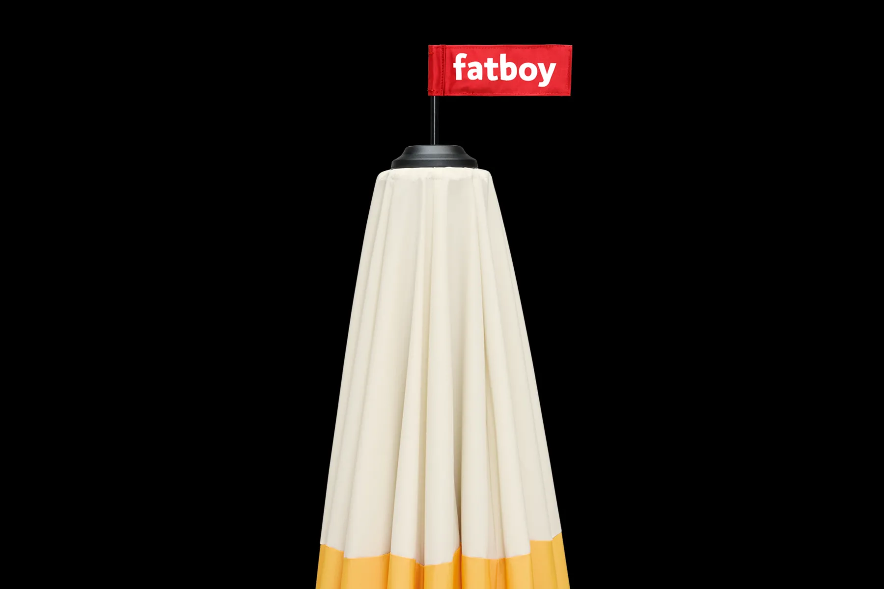 Fatboy Pensol + Base Light Grey Parasol avec pied, 350x350x280 cm