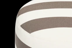 Fatboy Point Large Outdoor Pouf de grande taille - peut être utilisé à l’extérieur, marron, 70x70x40 cm