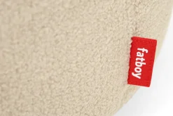 Fatboy Point Large Sherpa Grand pouf d’intérieur, beige, 70x70x40 cm