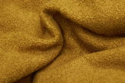 Fatboy Point Large Sherpa Grand pouf d’intérieur, or, 70x70x40 cm