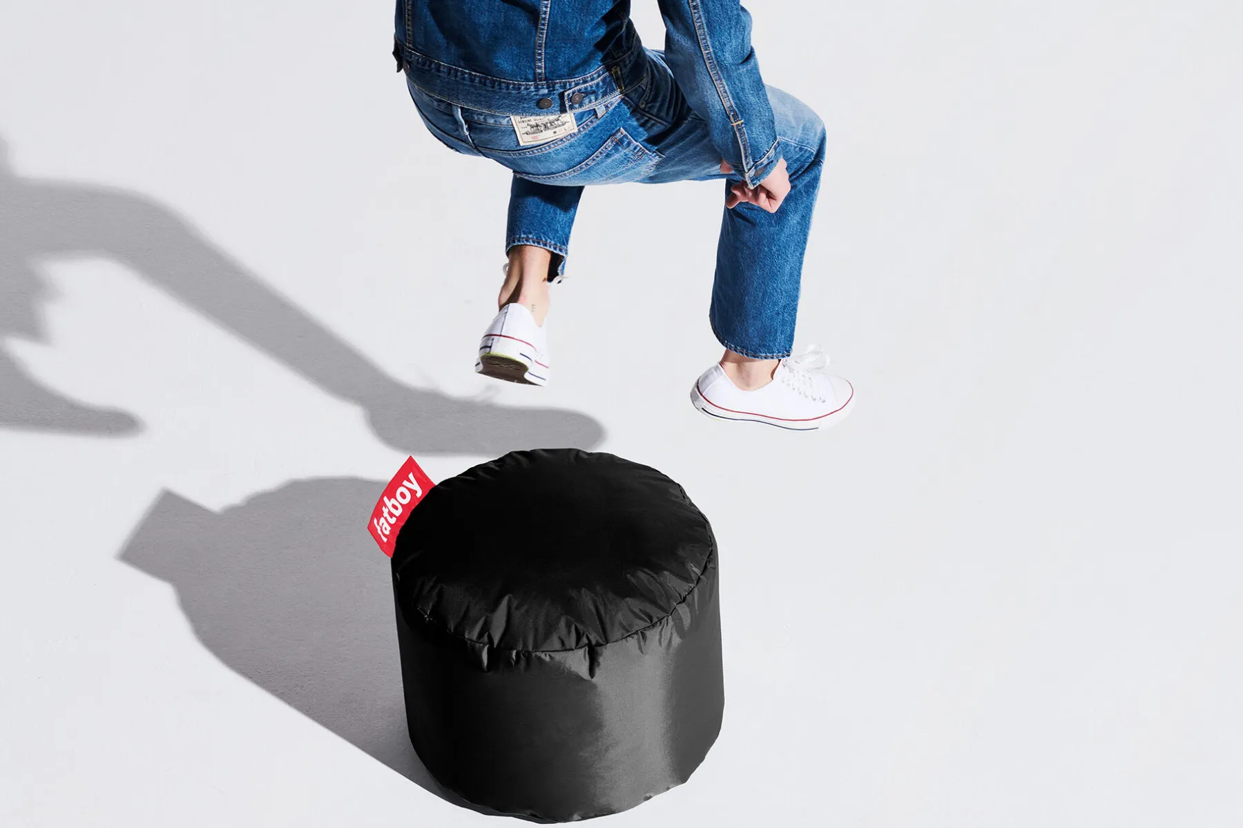 Fatboy Point Original (Nylon) Pouf d’intérieur, , 50x50x35 cm