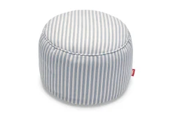 Fatboy Point Terry Pouf en éponge, bleu, 50x50x35 cm