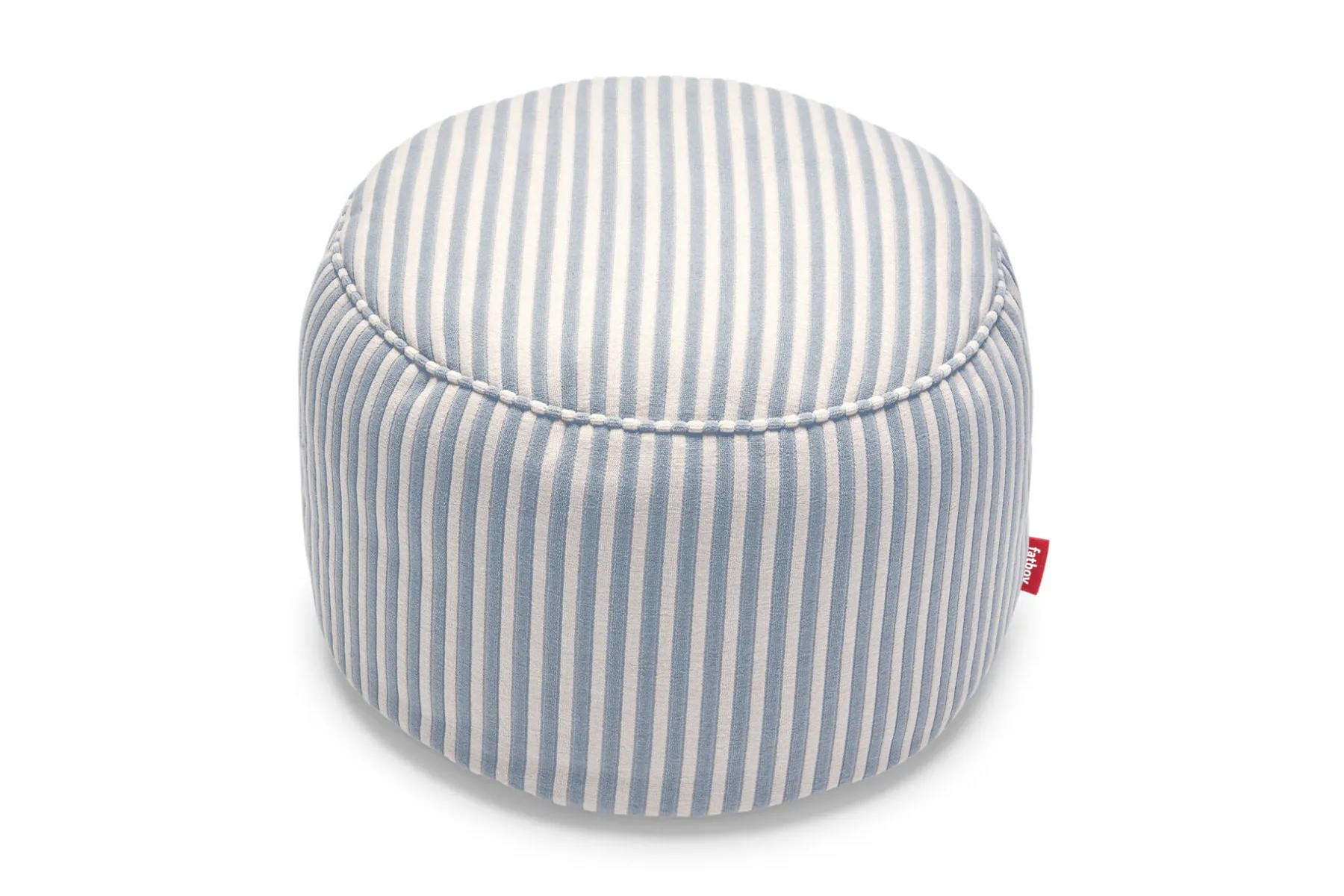 Fatboy Point Terry Pouf en éponge, bleu, 50x50x35 cm