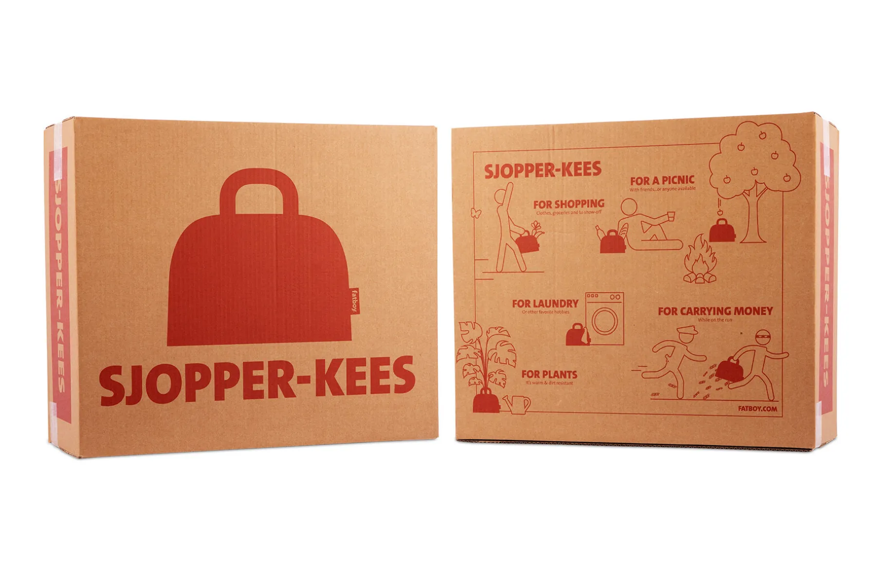Fatboy Sjopper-Kees Sac, black, 47x17x44 cm