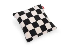 Fatboy Square Pillow Teddy Un coussin en tissu peluche ultra-doux, blanc, 50x50 cm
