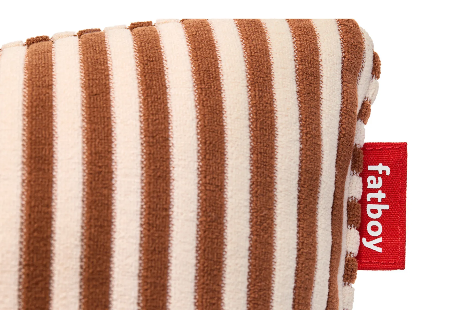 Fatboy Square Pillow Terry Coussin décoratif, marron, 50x50 cm
