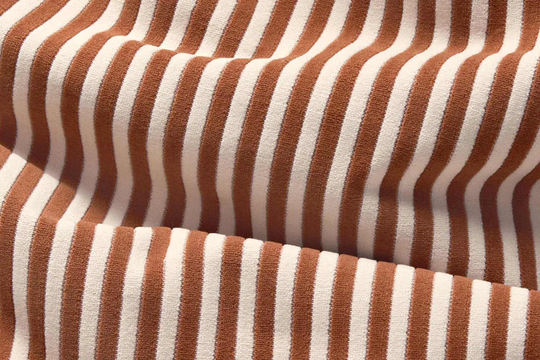 Fatboy Square Pillow Terry Coussin décoratif, marron, 50x50 cm