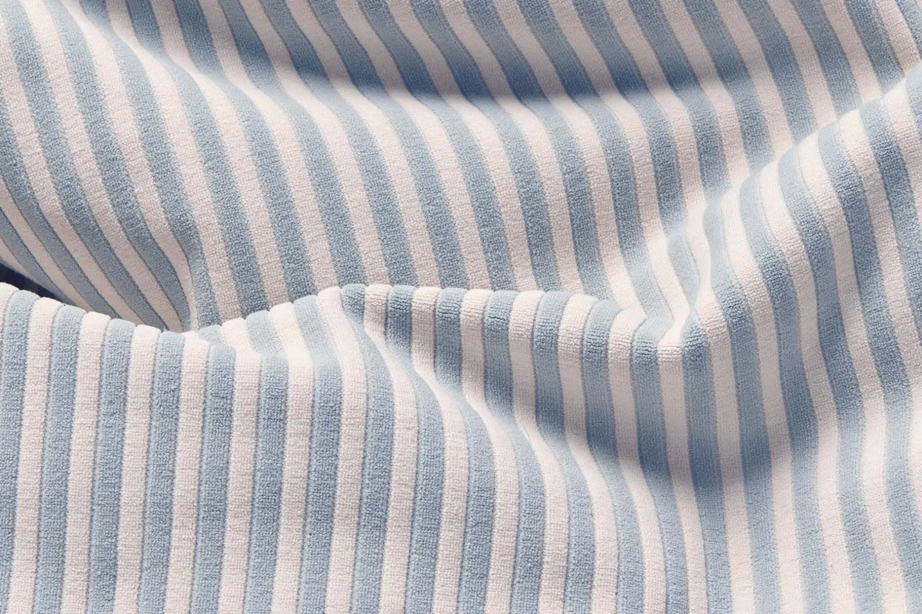 Fatboy Square Pillow Terry Coussin décoratif, bleu, 50x50 cm