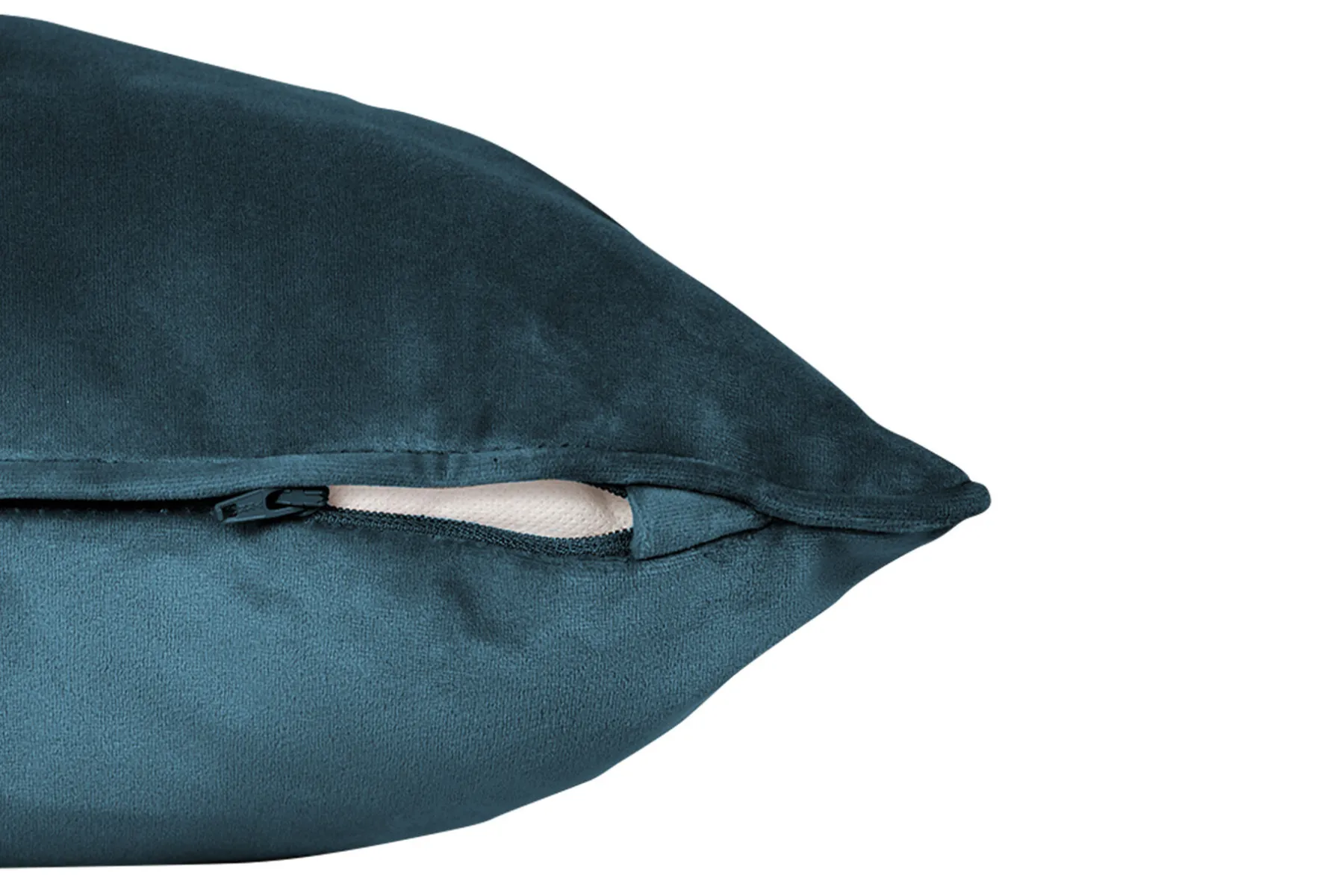 Fatboy Square Pillow Velvet Coussin décoratif, bleu, 50x50x5 cm