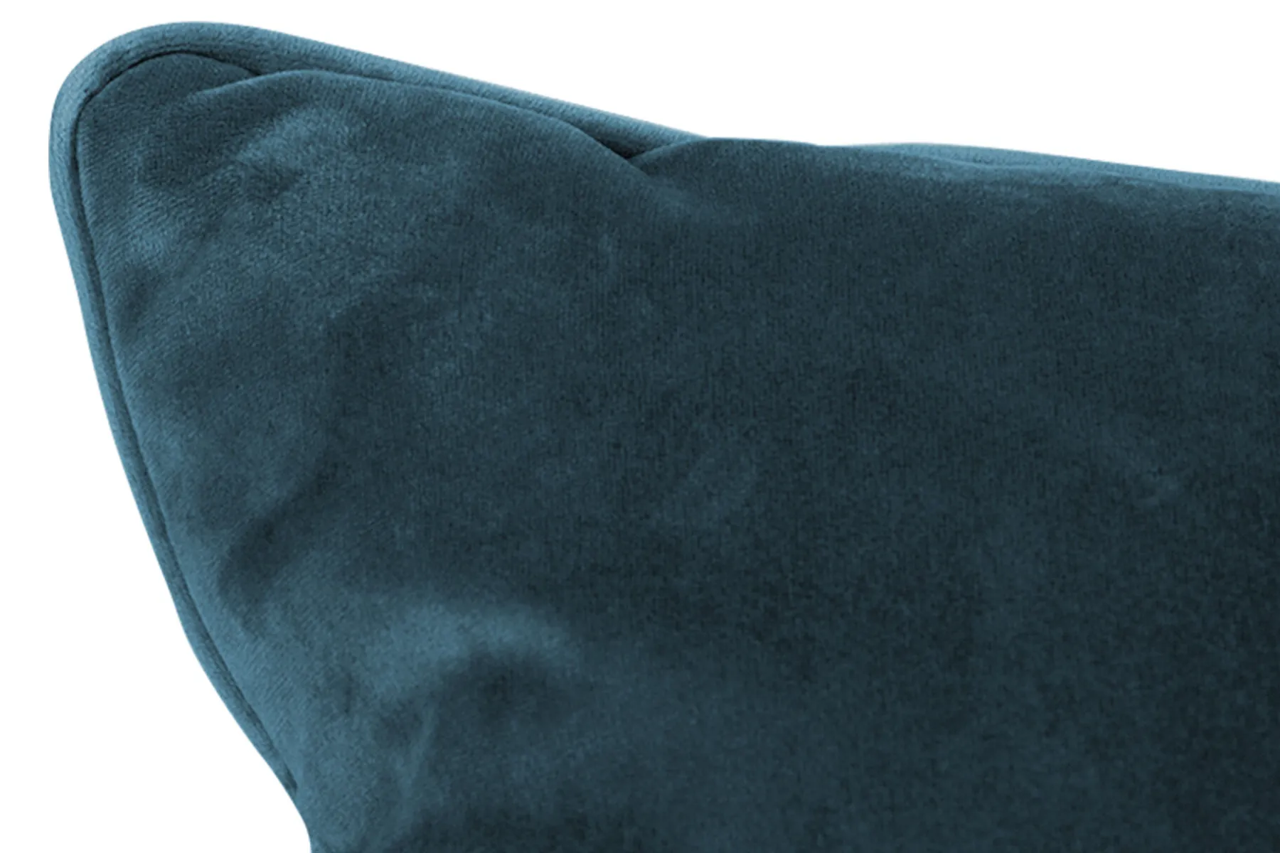 Fatboy Square Pillow Velvet Coussin décoratif, bleu, 50x50x5 cm