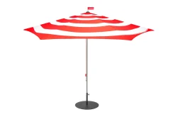 Fatboy Stripesol + Base Black Parasol avec pied, 350x350x280 cm