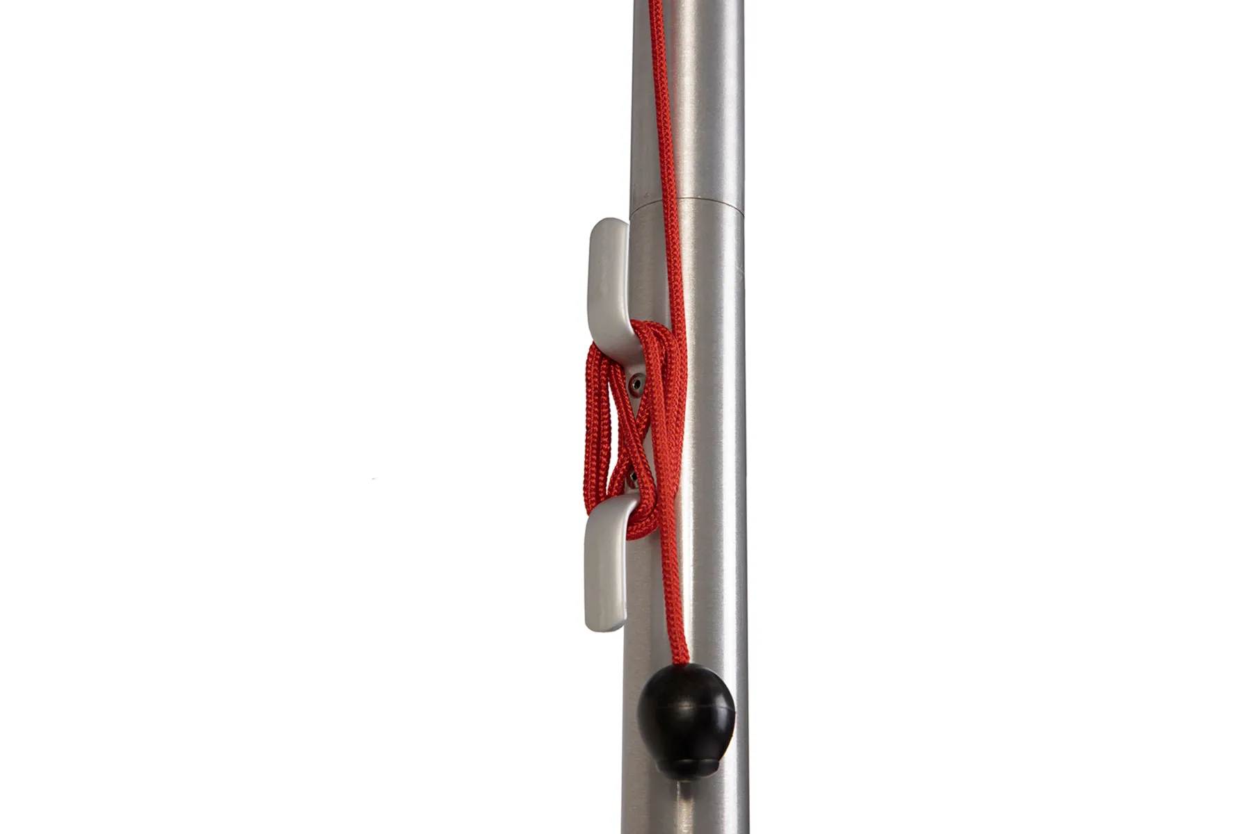 Fatboy Stripesol + Base Black Parasol avec pied, 350x350x280 cm
