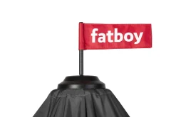 Fatboy Stripesol + Base Light Grey Parasol avec pied, 350x350x280 cm