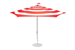 Fatboy Stripesol + Base Light Grey Parasol avec pied, 350x350x280 cm