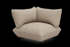 Fatboy Sumo Corner Seat Boucle Corner Seat, marron, 108x108x90 cm