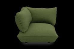 Fatboy Sumo Corner Seat Boucle Corner Seat, vert, 108x108x90 cm