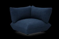Fatboy Sumo Corner Seat Right Cord Corner Seat, bleu, 108x108x90 cm