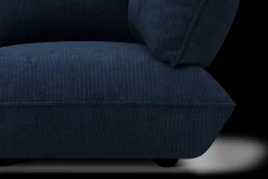Fatboy Sumo Corner Seat Right Cord Corner Seat, bleu, 108x108x90 cm