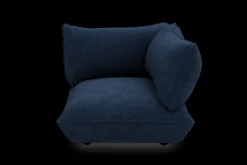 Fatboy Sumo Corner Seat Right Cord Corner Seat, bleu, 108x108x90 cm