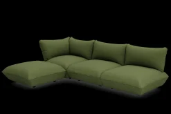 Fatboy Sumo Corner Sofa Boucle Canapé modulaire d’intérieur, 301x108x90 cm