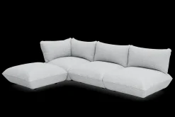 Fatboy Sumo Corner Sofa Boucle Melange Canapé modulaire d’intérieur, 301x108x90 cm