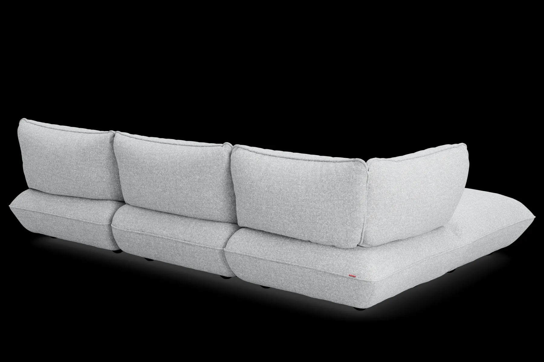 Fatboy Sumo Corner Sofa Boucle Melange Canapé modulaire d’intérieur, 301x108x90 cm