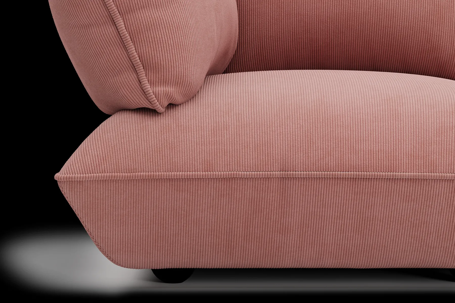 Fatboy Sumo Corner Sofa Left Cord Canapé modulaire d’intérieur, 301x108x90 cm