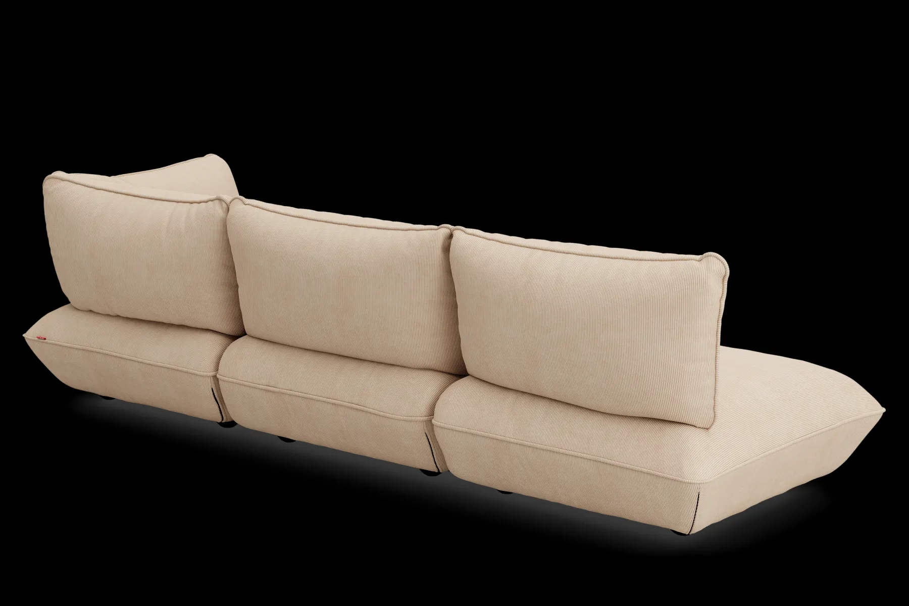 Fatboy Sumo Corner Sofa Right Cord Canapé modulaire d’intérieur, 301x108x90 cm
