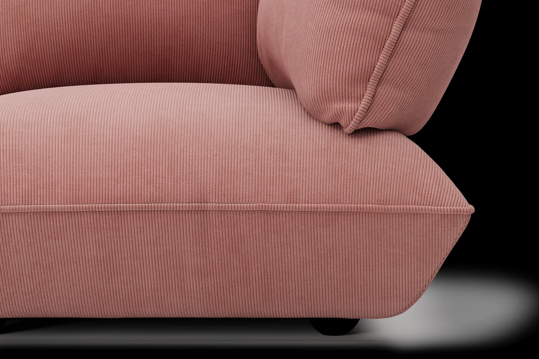 Fatboy Sumo Corner Sofa Right Cord Canapé modulaire d’intérieur, 301x108x90 cm