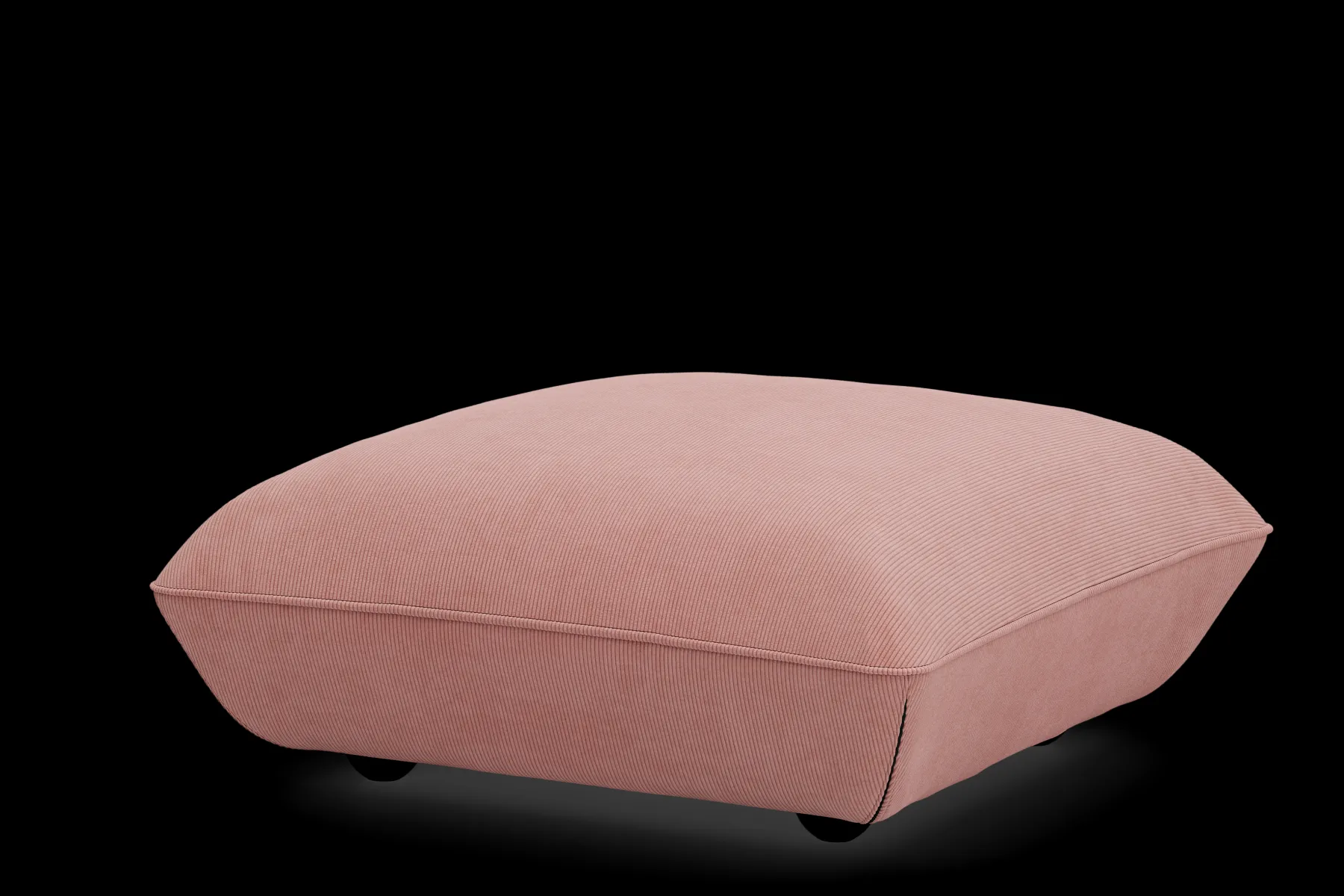 Fatboy Sumo Hocker Cord Hocker, rose, 108x108x44 cm