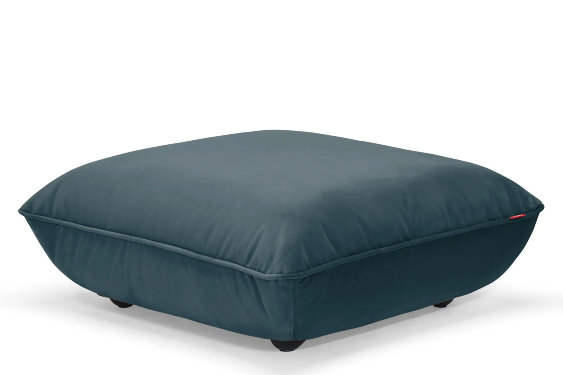 Fatboy Sumo Hocker Velvet Hocker, bleu, 108x108x44 cm