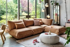 Fatboy Sumo Hocker Velvet Hocker, marron, 108x108x44 cm